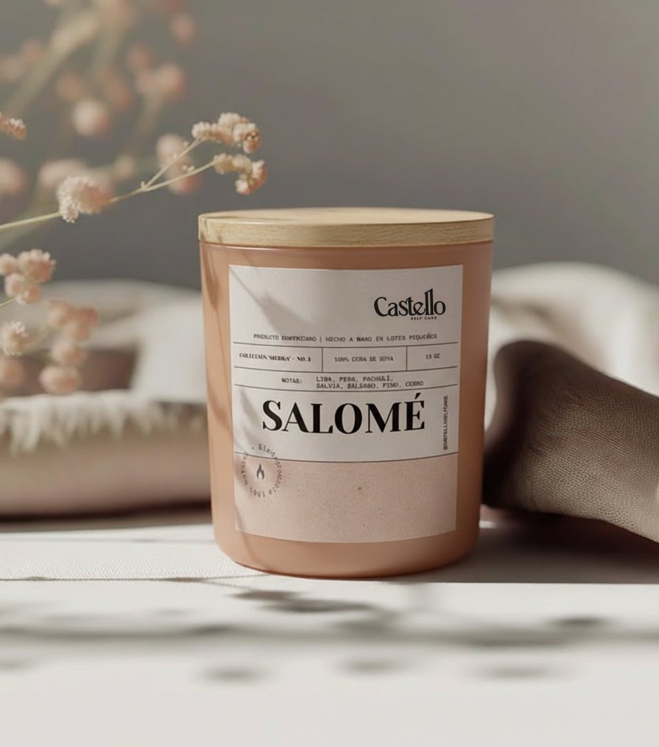 Salomé – Vela de soya | 10oz