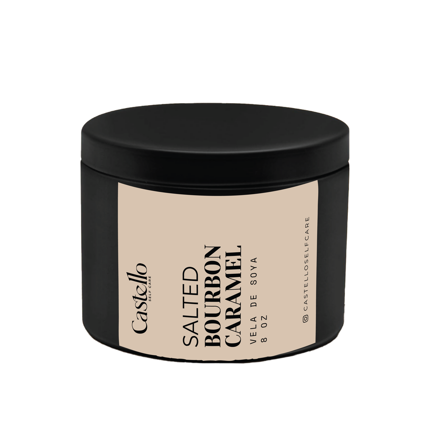 Salted Bourbon Caramel – Vela de soya