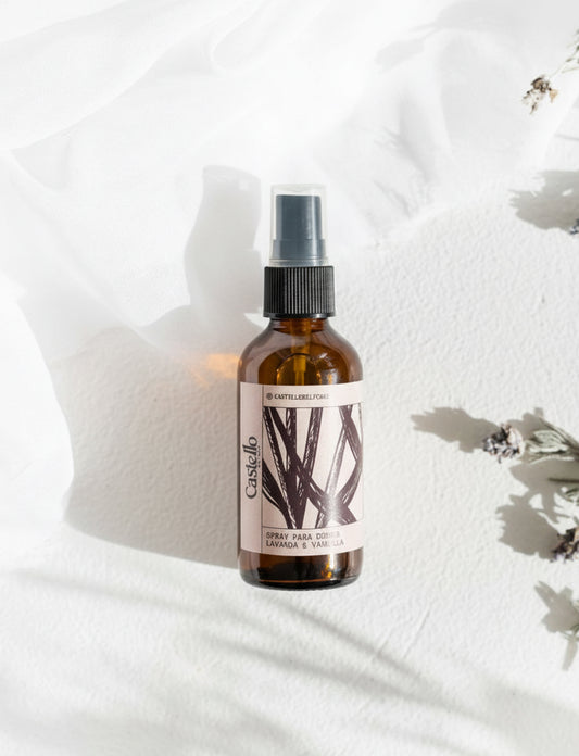 Spray Lavanda & Vainilla para dormir - [ Aromaterapia 🌿 ]